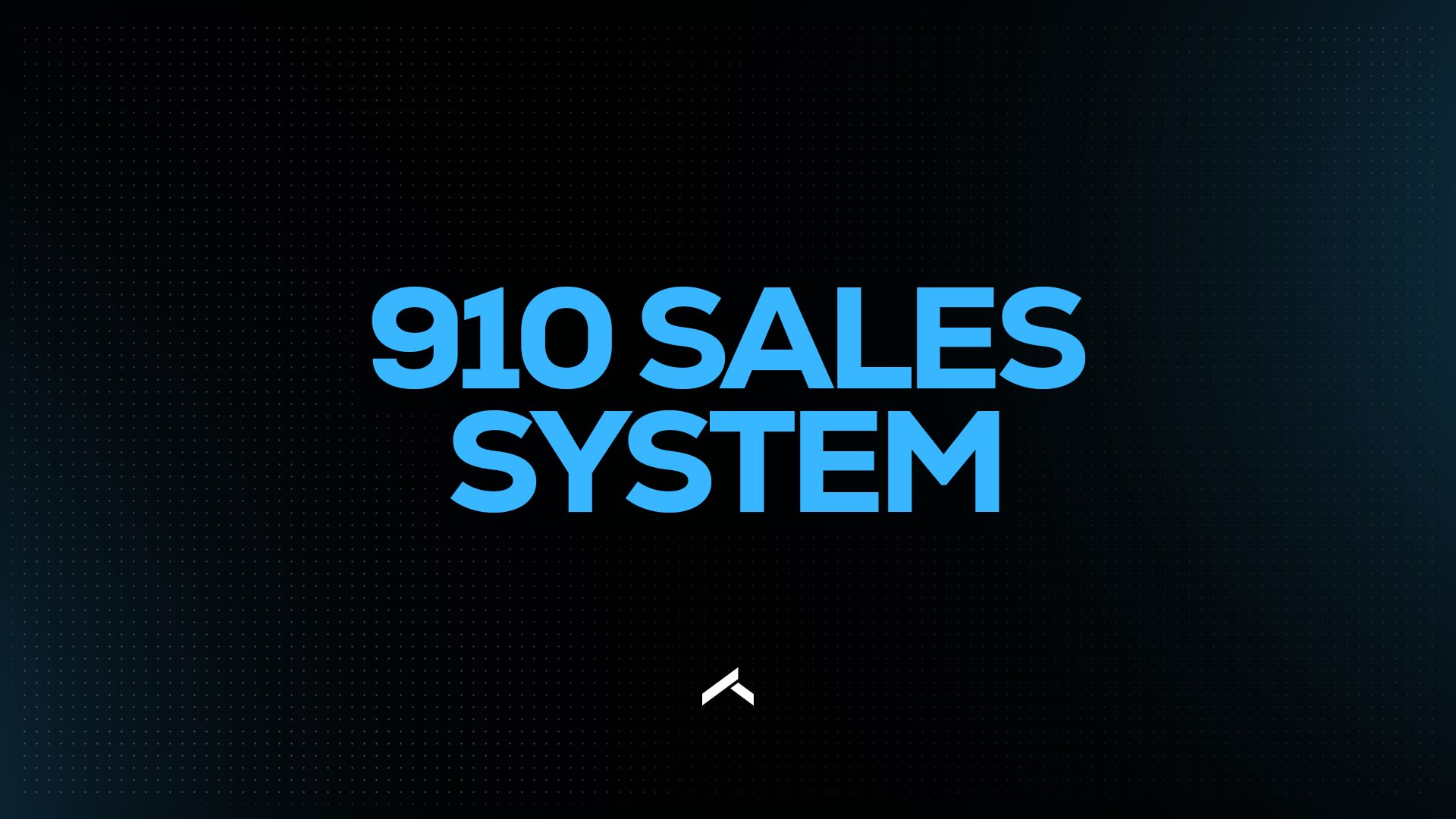 910 Sales System